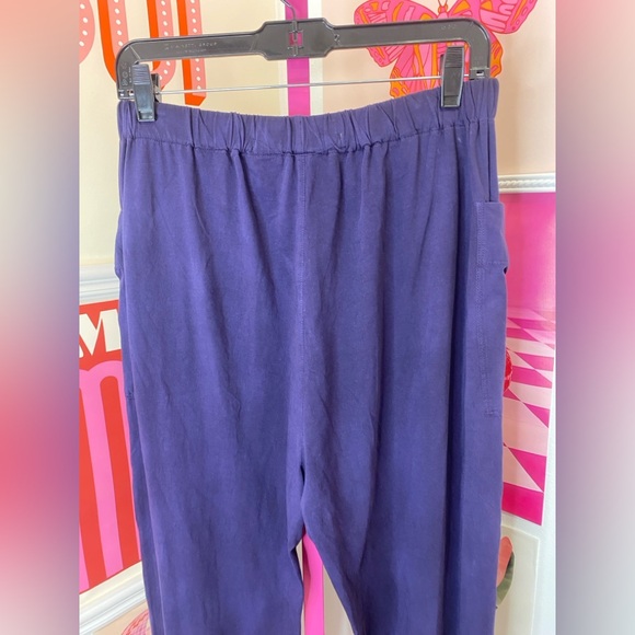 NWOT Raquel Allegra Relaxed Pant Nightshade Tie Dye size XS - Picture 2 of 15